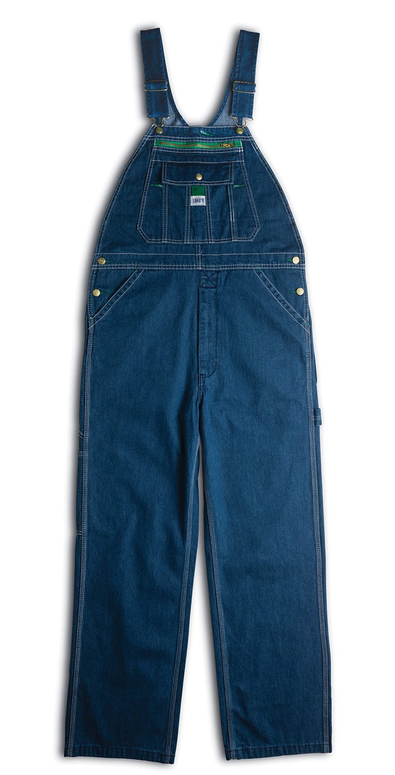 Liberty Men's Stonewashed Denim Bib Overall, Stone Washed, 56/30 - Image 4